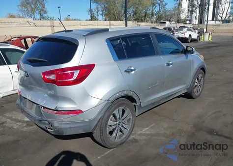 2013 Kia Sportage Ex from USA, damaged, VIN KNDPC3A29D7412258